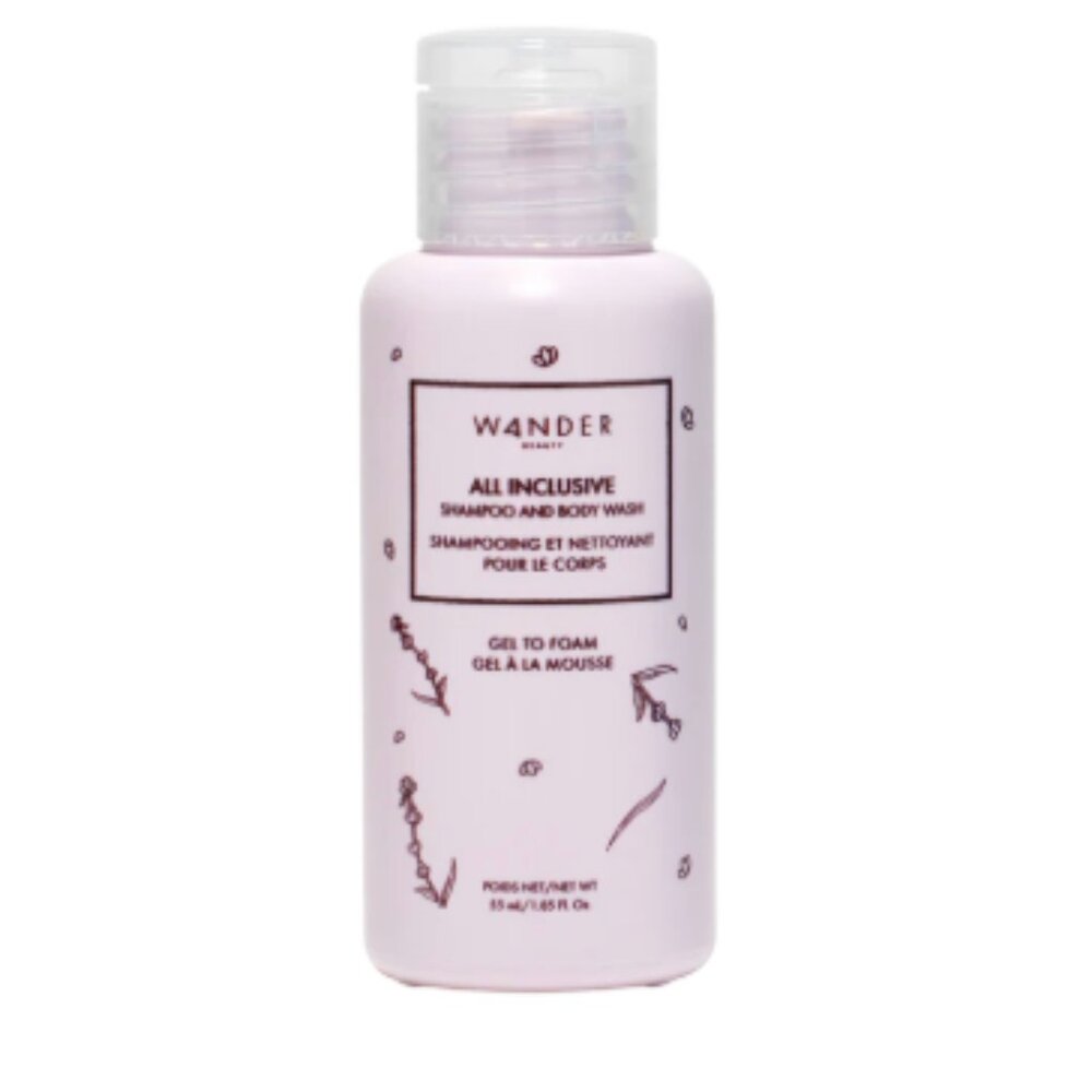 Wander - All Inclusive Shampoo and Body Wash 1.85 fl oz